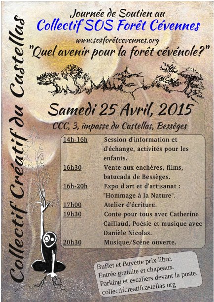 Hommage à la Nature en soutien du SOS Forêt Cévennes