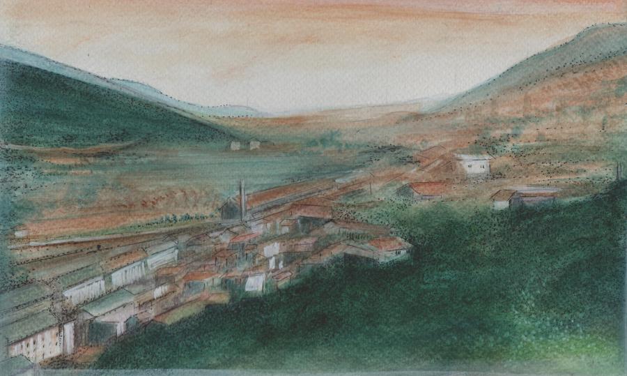 vue de la vallée 1910