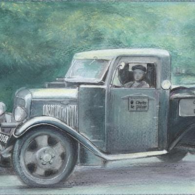 Camion à l'anthragaz