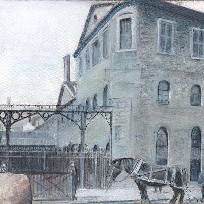 Entrée des forges d'Alais