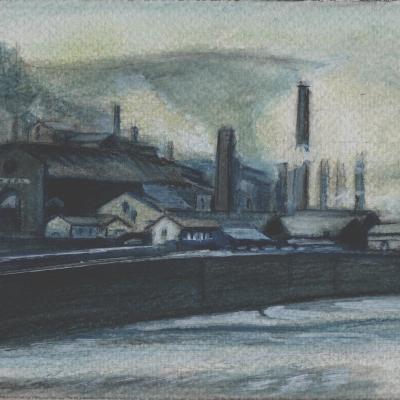  vue générale des forges et puits de robiac