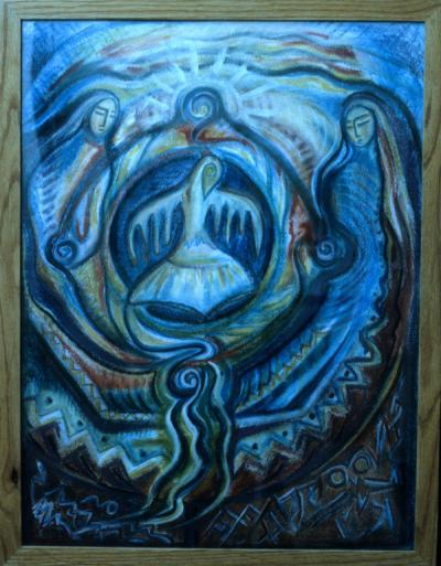 The Holy Mother as Trinity