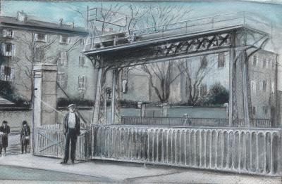  Le chateau et la grue des forges