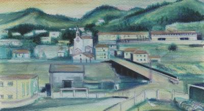 Vue d'ensemble de la rive droite