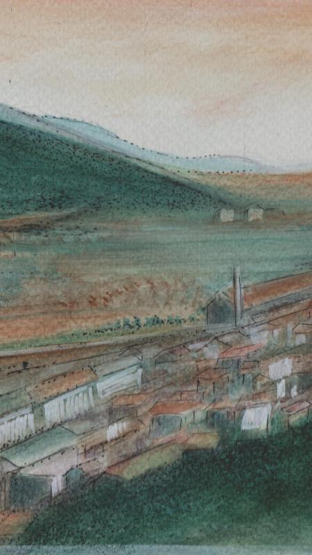 vue de la vallée 1910