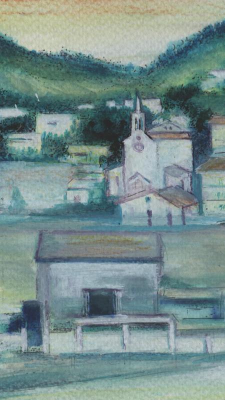 Vue d'ensemble de la rive droite