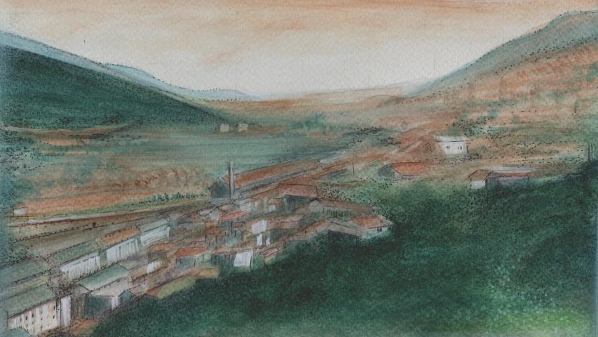 vue de la vallée 1910